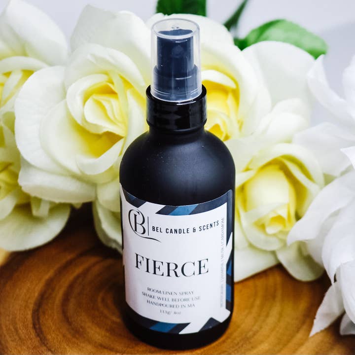 Fierce Room/Linen Spray for wholesale by Bel Candle & Scents