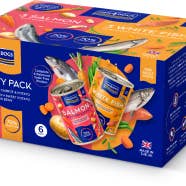 Fish4Dogs ® Finest Poisson & Légumes Ensemble Complet 6 x 395g pour la vente par Lucky-Pet Handels- und Produktions GmbH