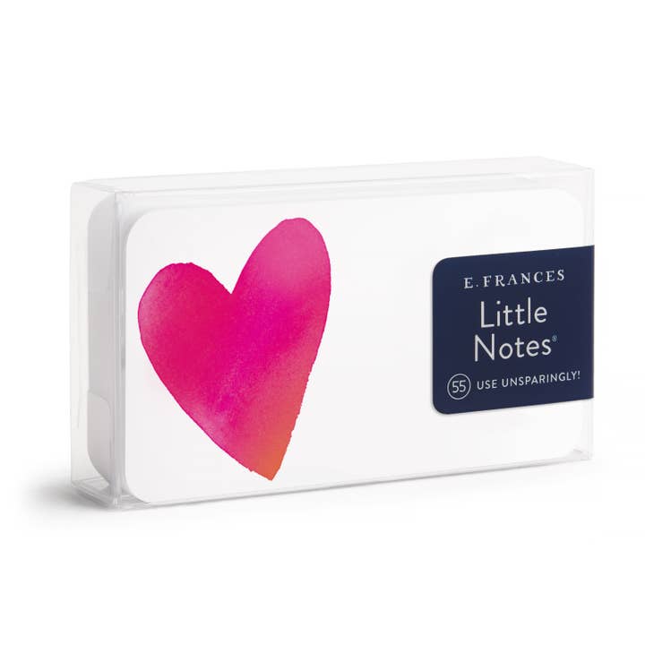 Big Heart Little Notes® NEW 55 count for wholesale by E. Frances Paper