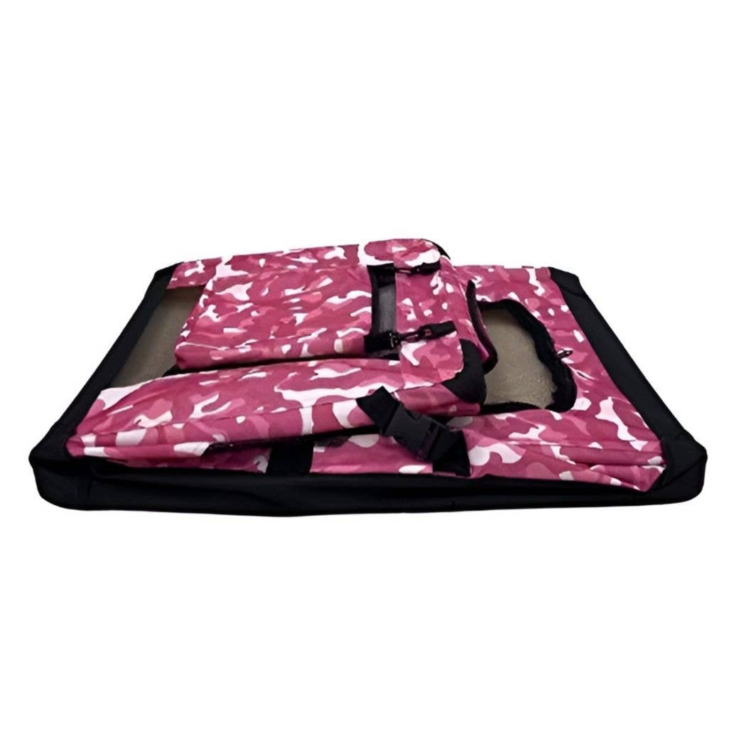 HugglePets - Vente Caisse de transport – chat et chien - Sac de transport pliable HugglePets en tissu pour animaux8