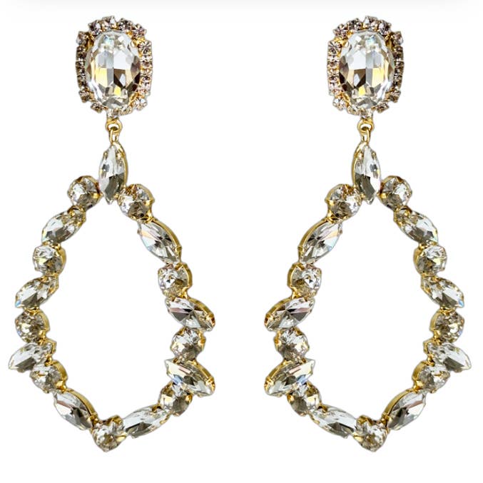 Pendientes de Araña de Cristal de Diamante para venta al por mayor de Kimono Dragon NYC