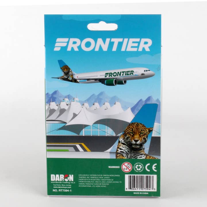 Daron Worldwide Trading - Vendita all'ingrosso Aereo giocattolo - Bambini - Aereo singolo Frontier Airlines RT7594-1 di Daron Toys2