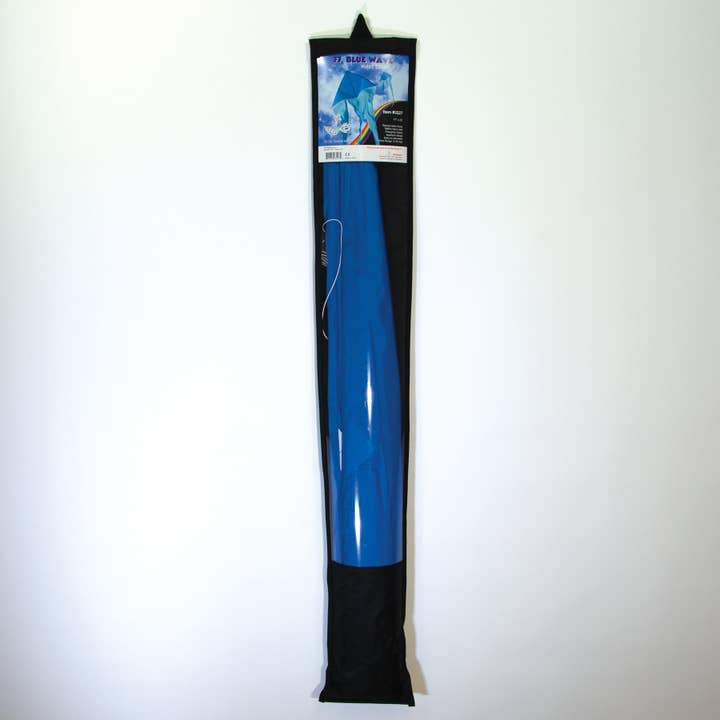 In the Breeze, LLC. - Wholesale Kite - Blue 77" Wave Delta Kite4