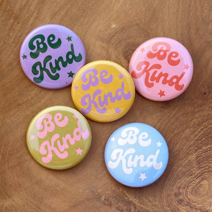 Be Kind-Knopfleiste für den Großhandel von Kindness is Magic
