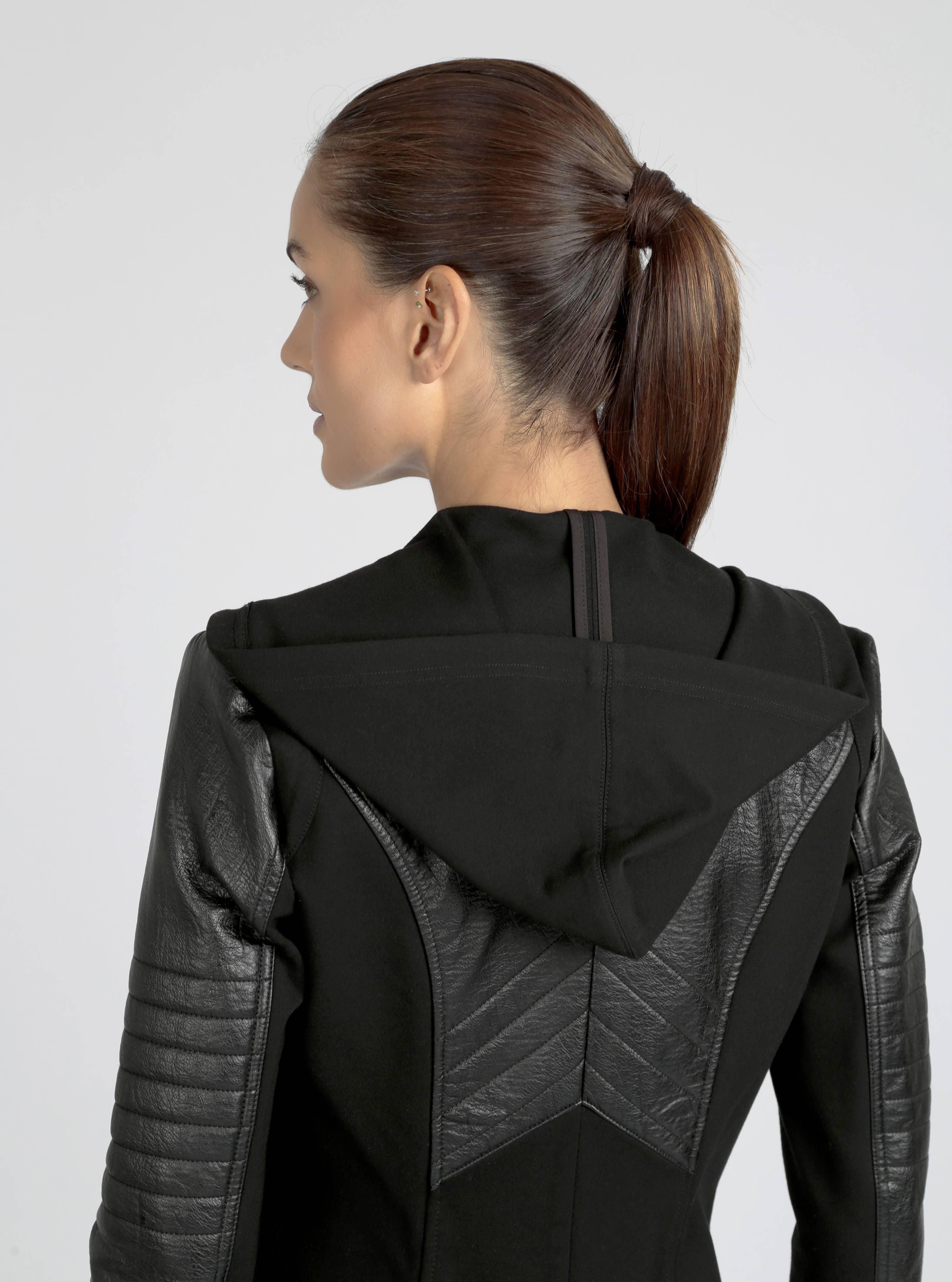 Svart Kavaj med huva - Svart för wholesale på Faire9