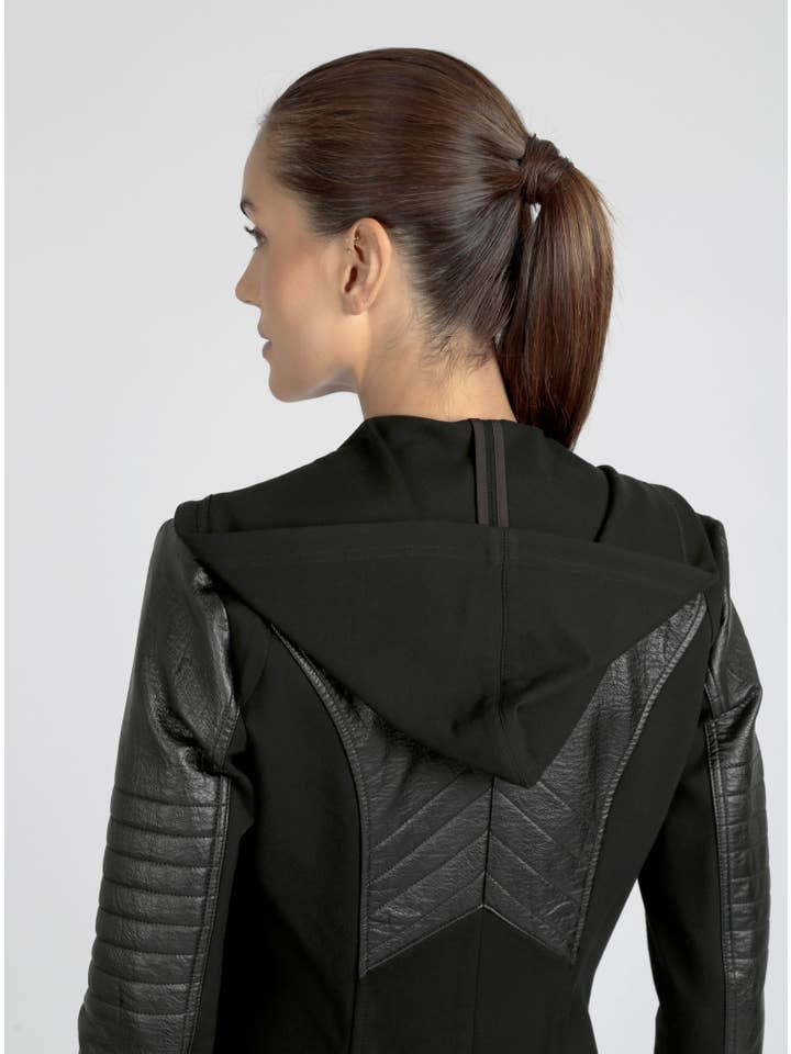 Svart Kavaj med huva - Svart för wholesale på Faire9