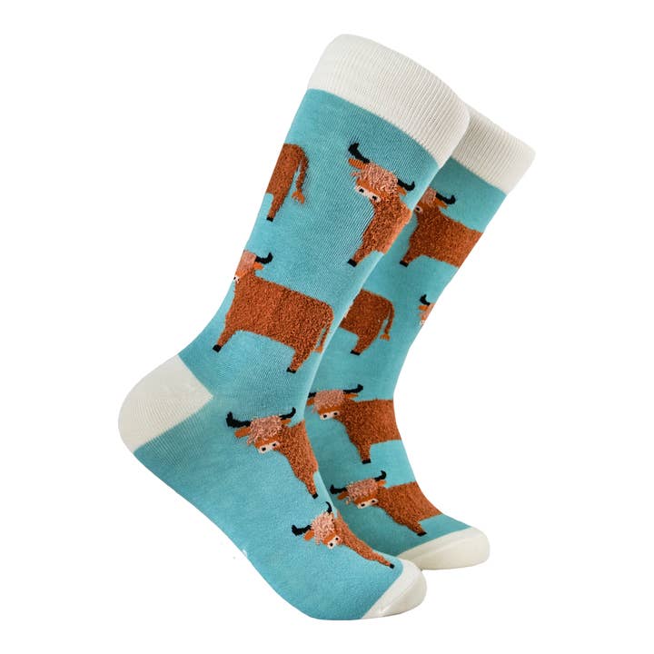 Socktopus - Wholesale Socks – Unisex - Fluffy Wee Hairy Coo Socks2