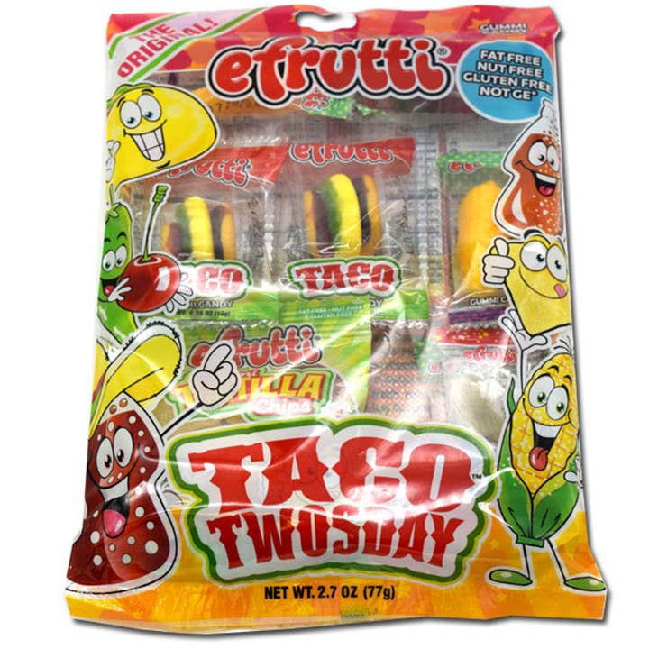 Efrutti Taco Tuesday 2.7oz - 12ct for wholesale by I Got Your Candy