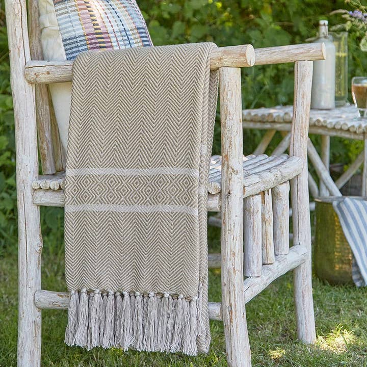 Weaver Green - Wholesale Throw Blanket - Cassis Olive Throw