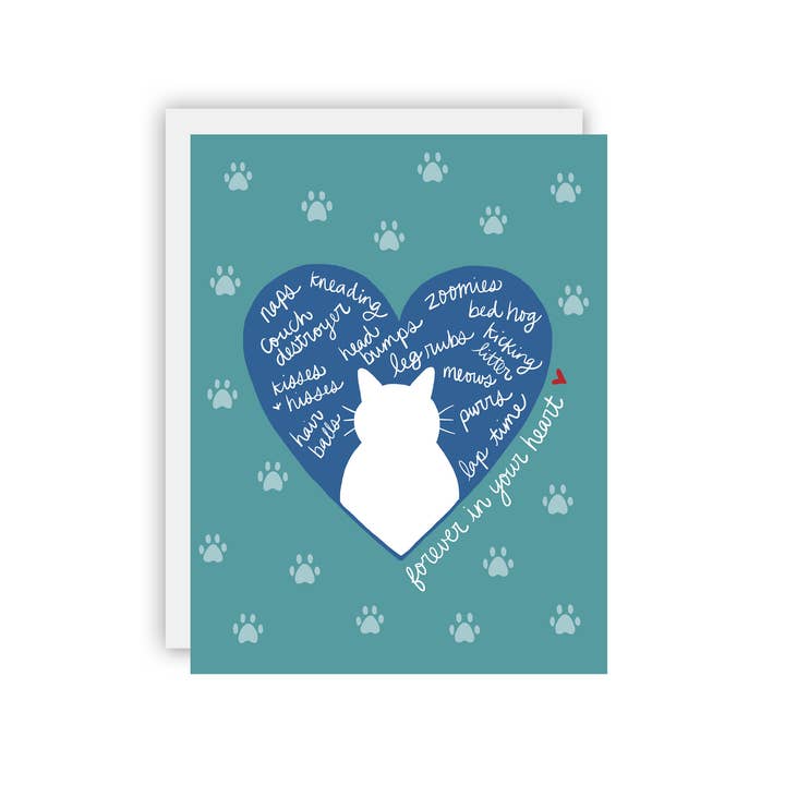 The Cheery Pet - Wholesale Sympathy Card - Cat Loss Pet Sympathy Card