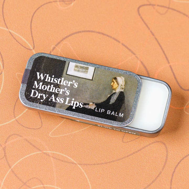 Whiskey River Soap Co. - Wholesale Lip Balm - Whistler's Mother's Lip Balm | Funny Old School Tin