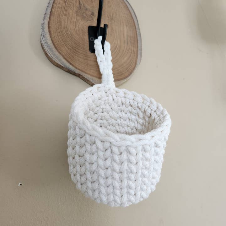 Naturalmarjory – Großhandel Korb – Hängender Aufbewahrungskorb aus Häkelarbeit5