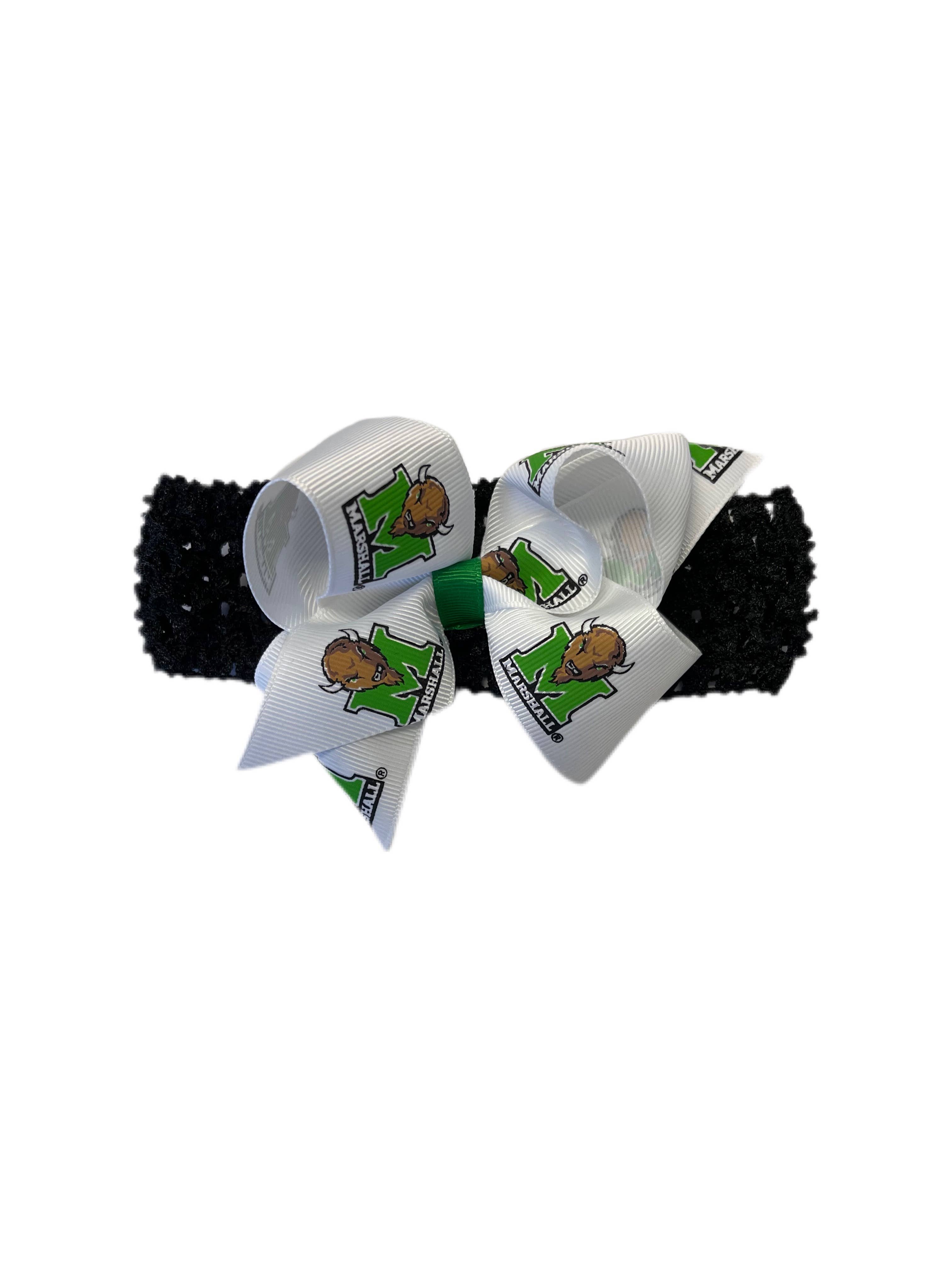 USA Licensed Bows and Accessories – wholesale Fashion headband – women's – Crochet Headband W/ Junior Bow #2684