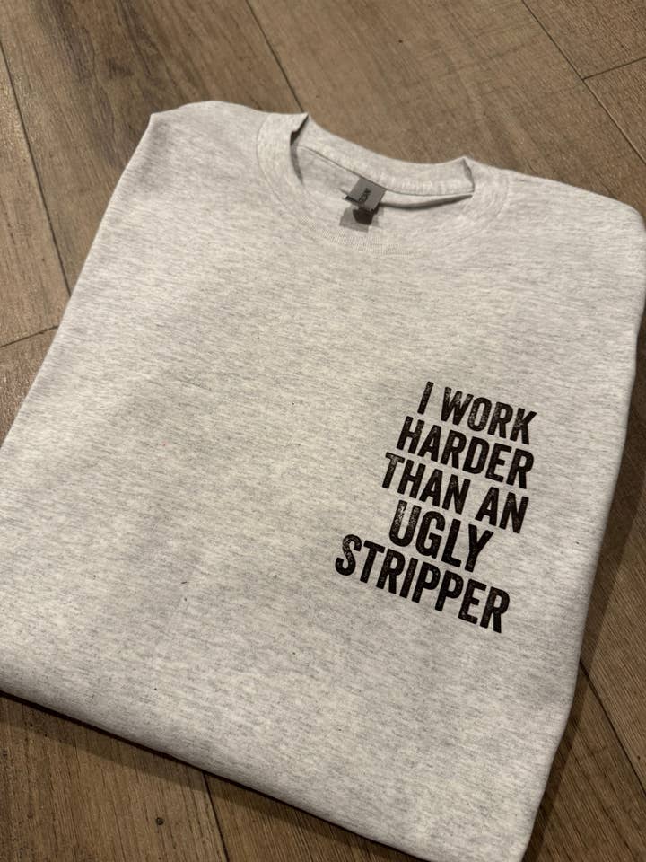 WS Ugly Stripper Men’s Tee for wholesale by Crazy Crue Printing Co