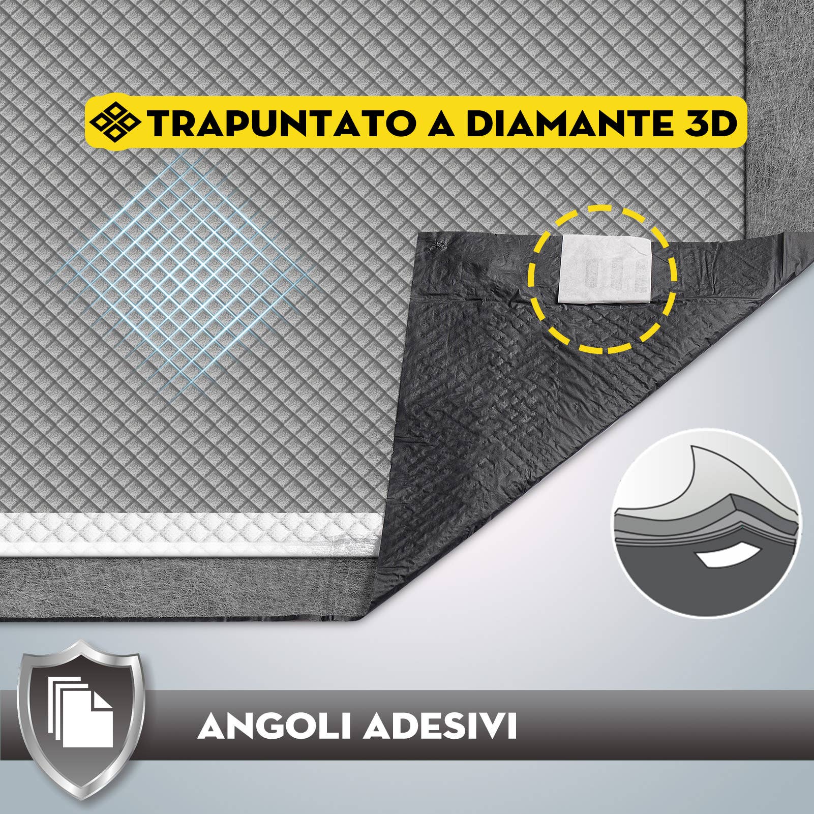 Croci - Wholesale Pet Pee Pad - Dog - Super Nappy Dog Sleepers 71x84 cm, 40 pieces3