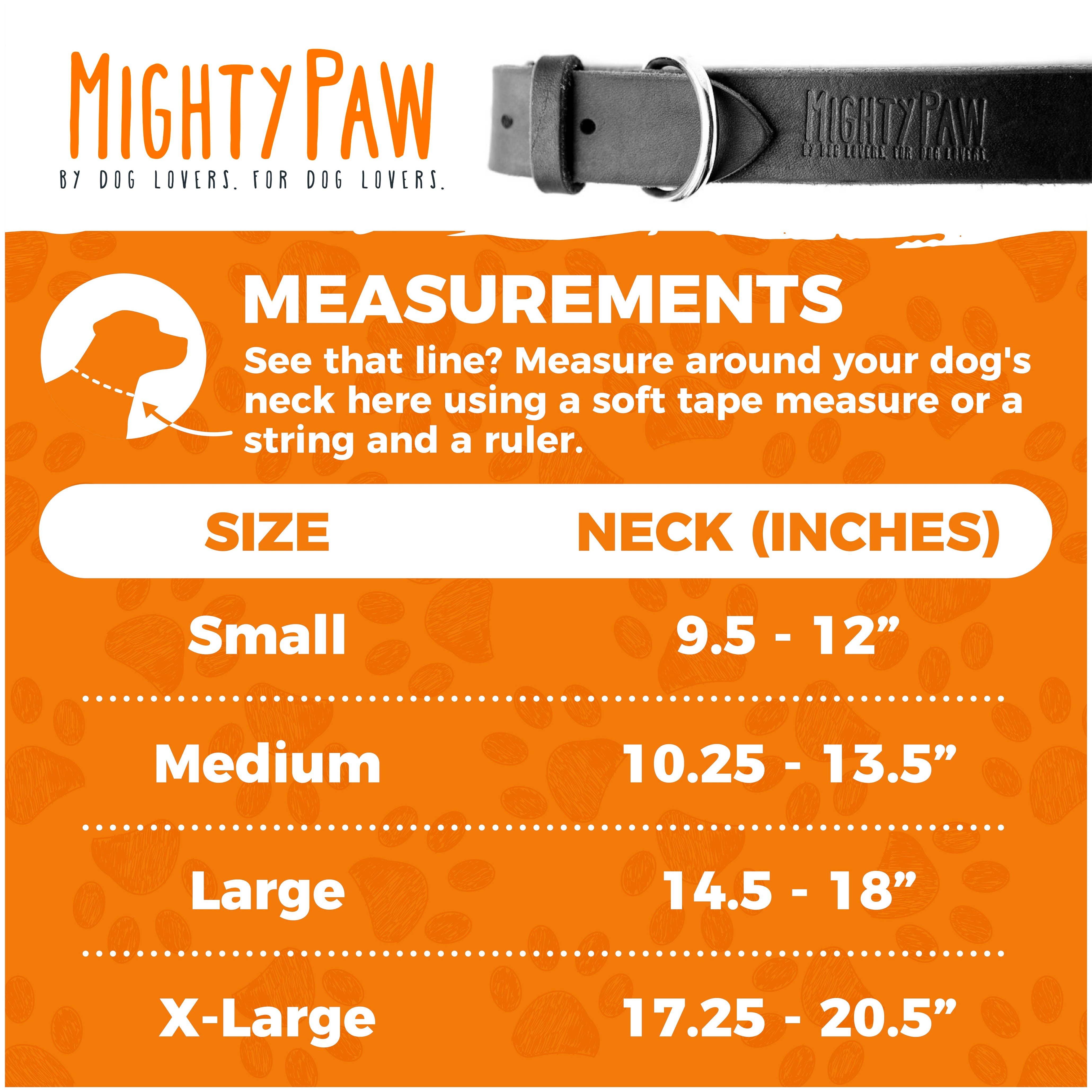 Mighty Paw - Wholesale Pet Collar - Dog - Leather Dog Collar - Distressed10