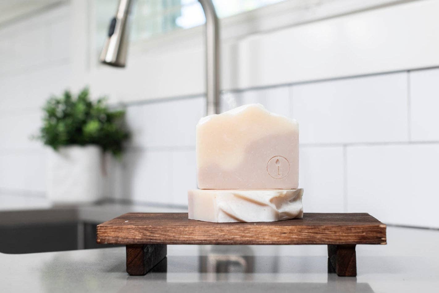 GLOW Lather + Wick - Wholesale Bar Soap - Tallow+Goat Milk Soap-Lavender