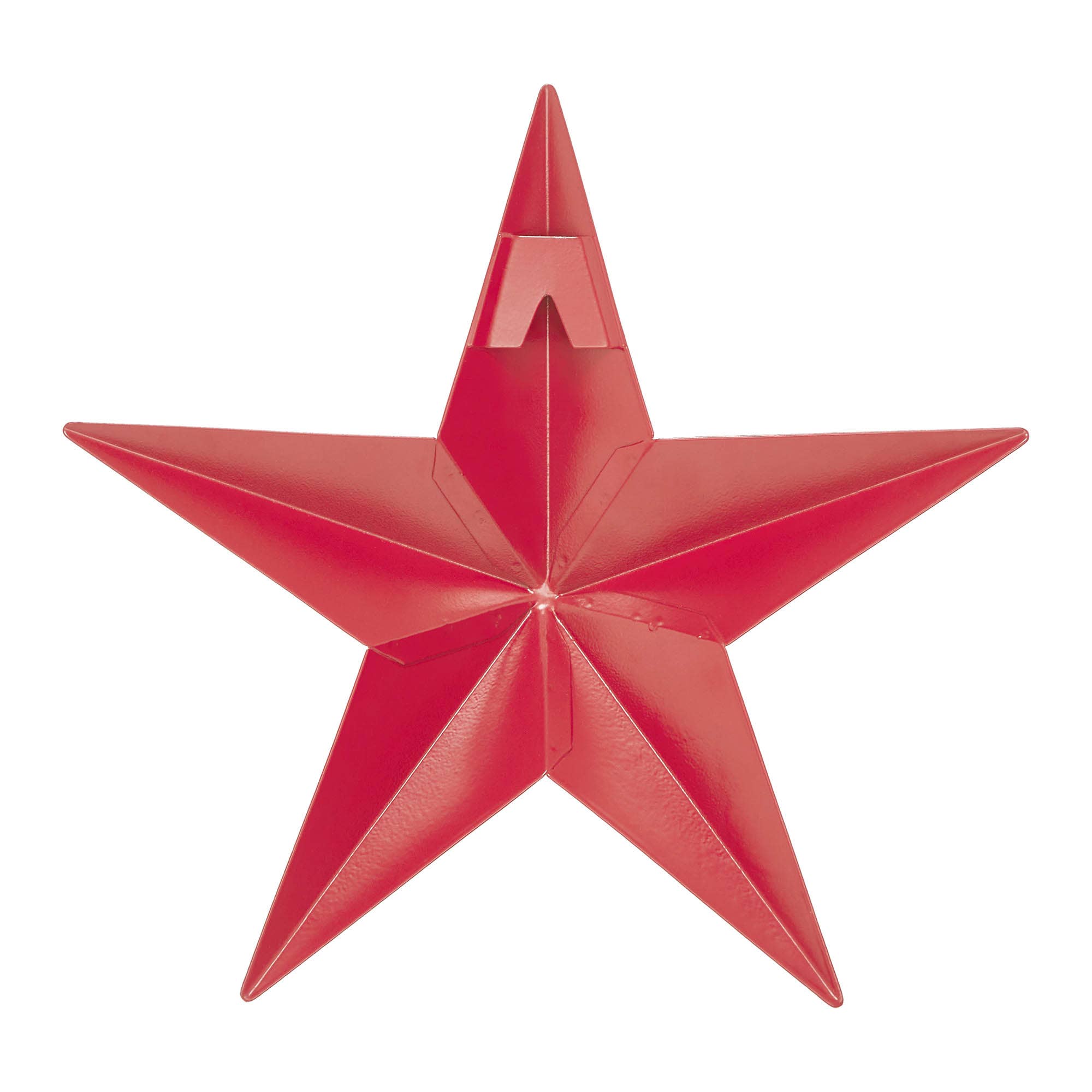 VHC Brands - Wholesale Wall Accent - Metal Star Barn Red Distressed 8x82