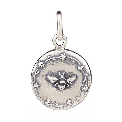 Bee in the Flowers Medallion for wholesale by Marmalade Jewellery