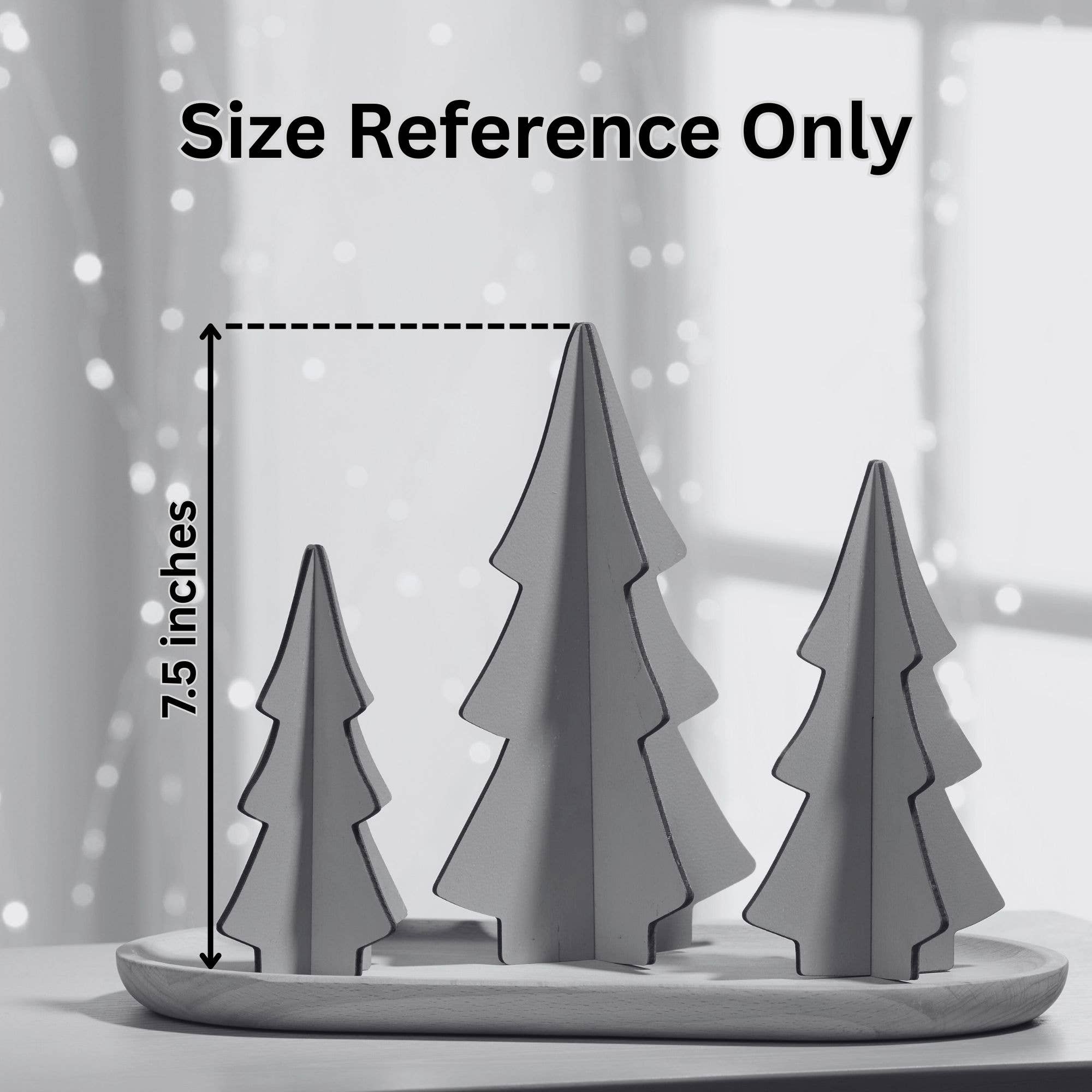 Your Heart's Content – Decoração de Natal por atacado – Conjuntos de Madeira com Árvores Interligadas, Encanto Inspirado na Natureza, Único15