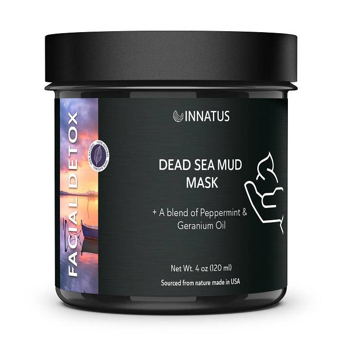 Facial Detox Dead sea mud face mask for wholesale by innatus