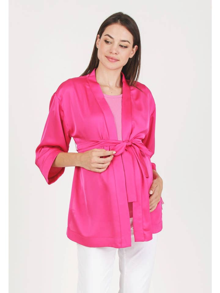 ATTESA Maternity by Vittorio Martinelli srl – Engroshandel Kimono - Dame – Dahlia - barsel kimono2