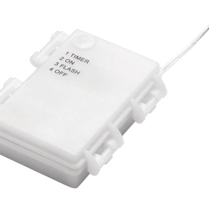 OutdoorSolarOutlet – wholesale String lights – Hampton Bay Indoor 12 ft. Battery Operated Metal Integrated LED String Lights (10-Light)4