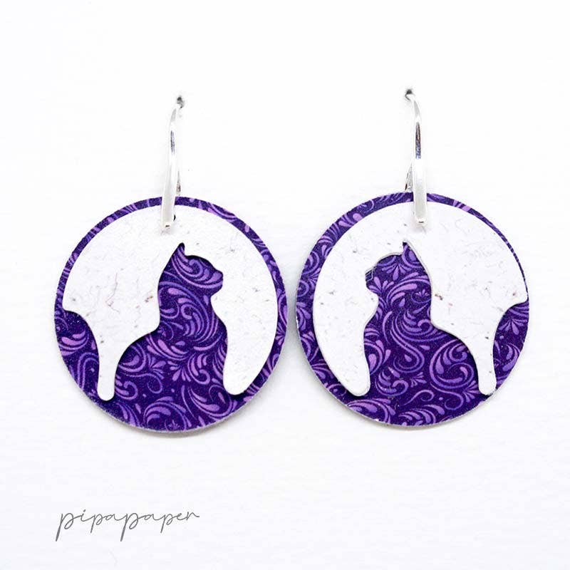 Pipapaper - Wholesale Dangle Earrings - CAT EARRING 30