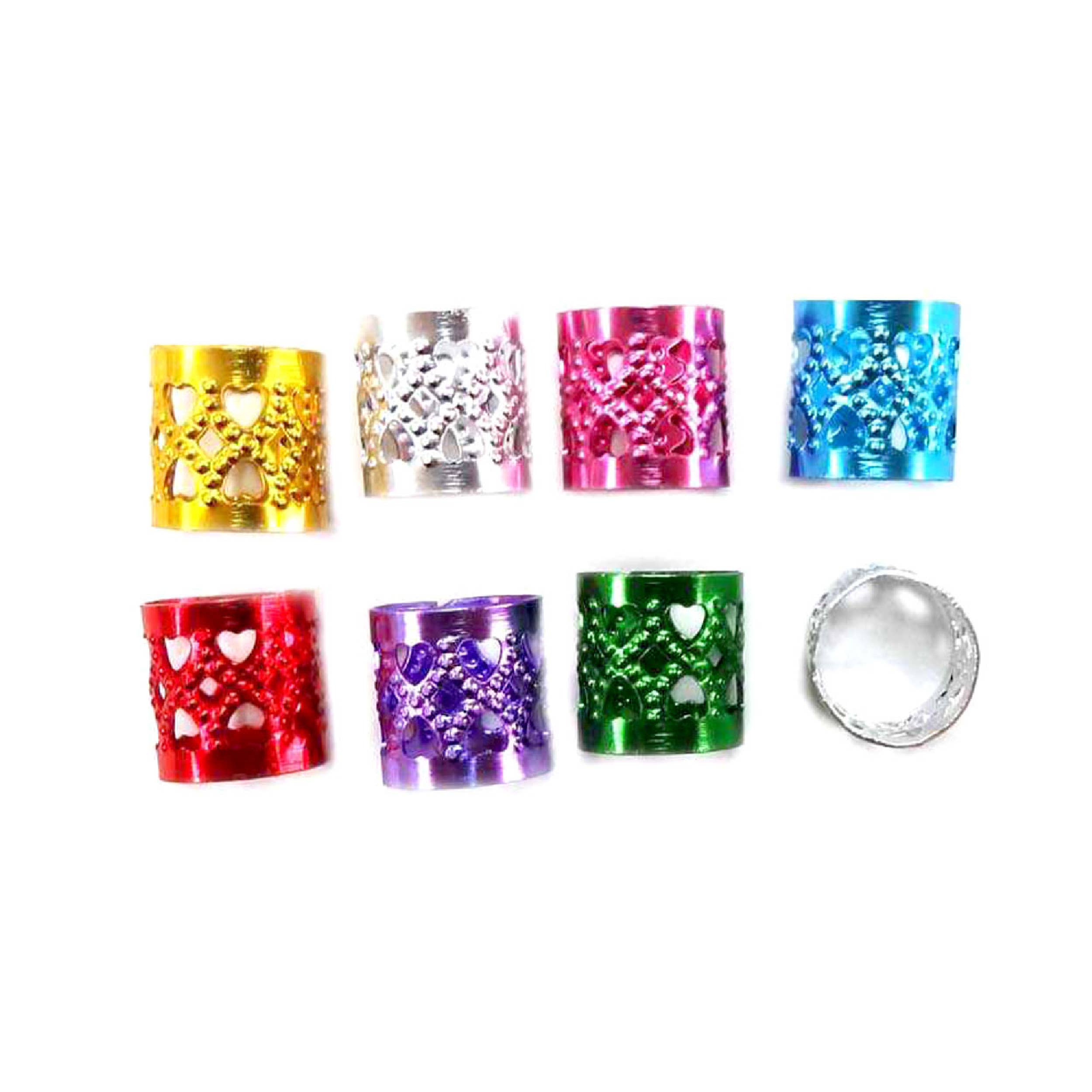 Pagdee Kids Juniors - Wholesale Hair Accessories Set - Kids - Holiday Décor Metal Braid Hair Rings