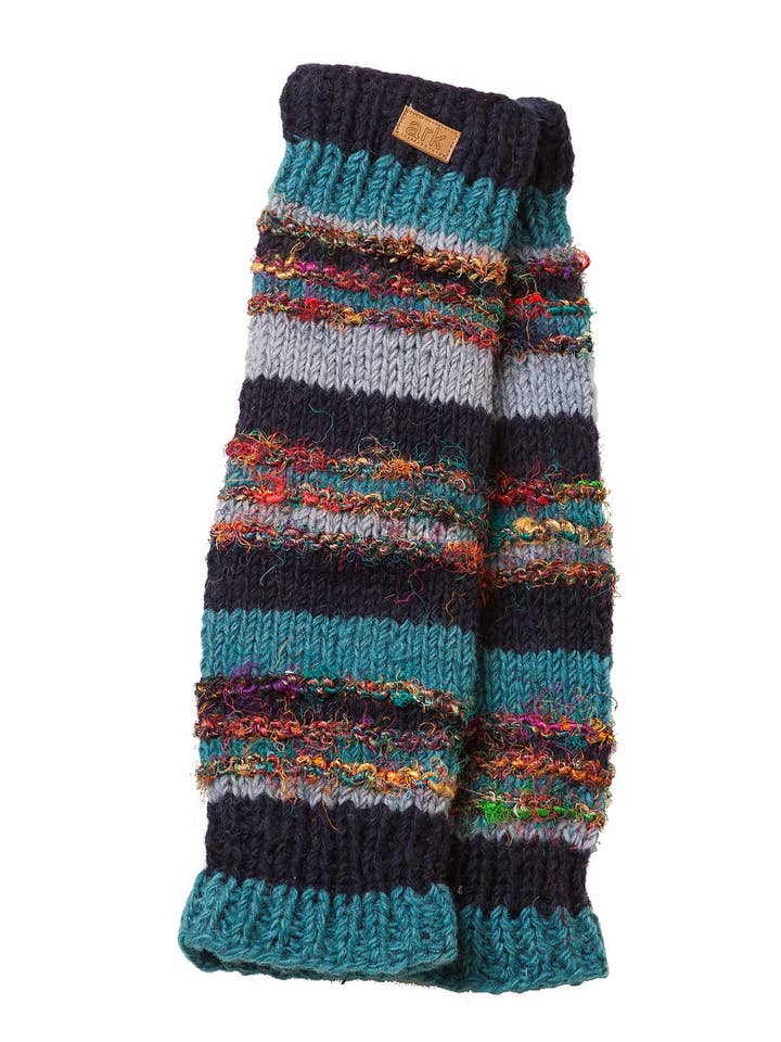 Ark Imports - Wholesale Legwarmers - Women's - Swool Stripe Wool Leg Warmers1