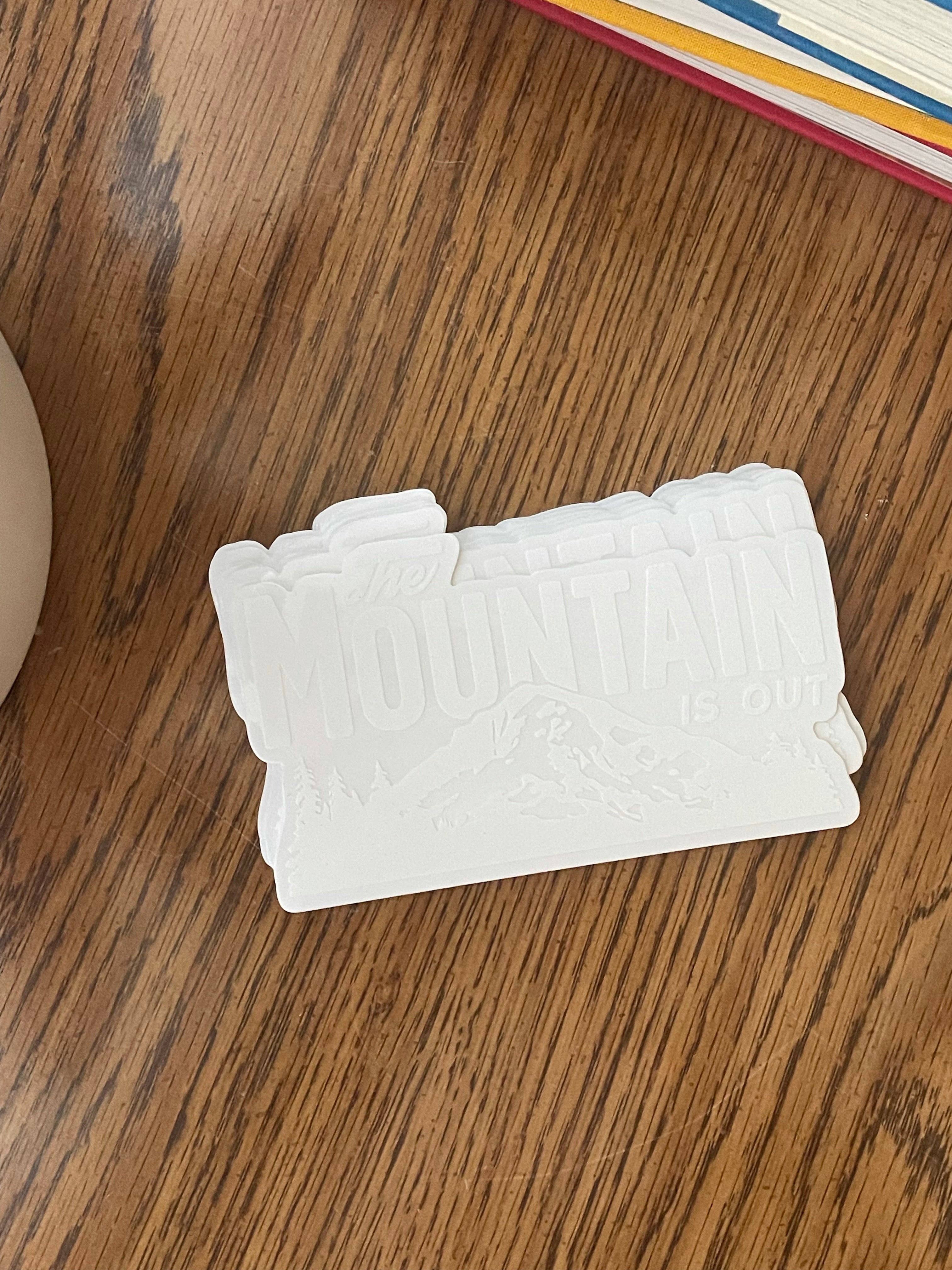 Rainier Watch Supply Co - Wholesale Sticker - The Mountain Is Out Sticker6