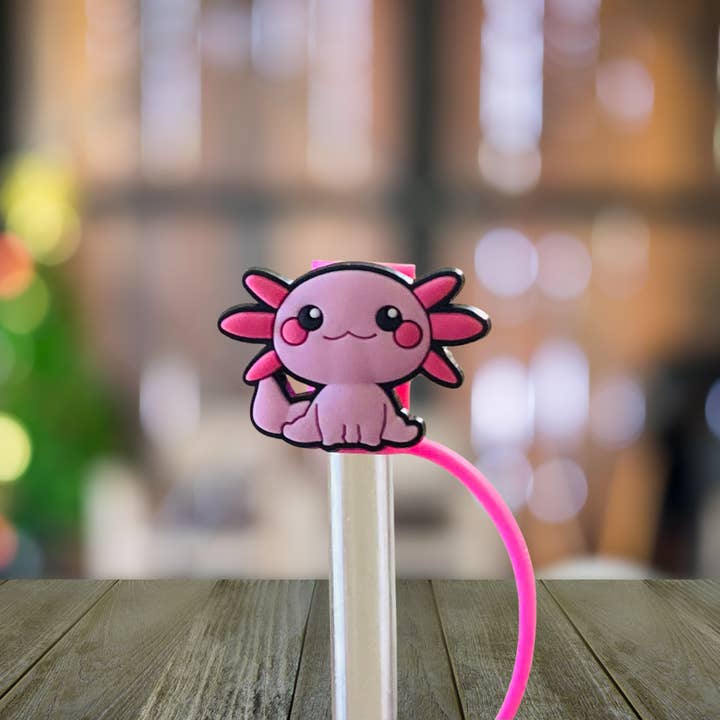 Kailex Boutique Wholesale – wholesale Drinking straw – Axolotl Straw Topper