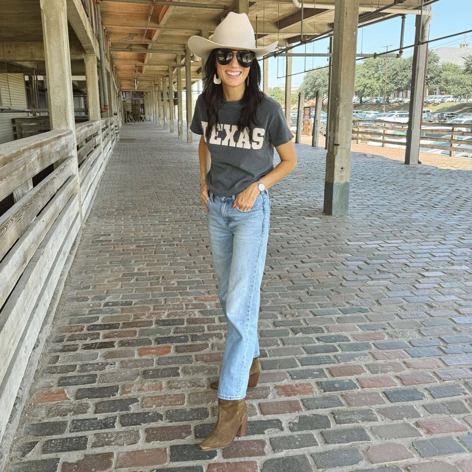 Nickel and Suede - Venta al por mayor Pendientes colgantes - Soft Pearl Noras6