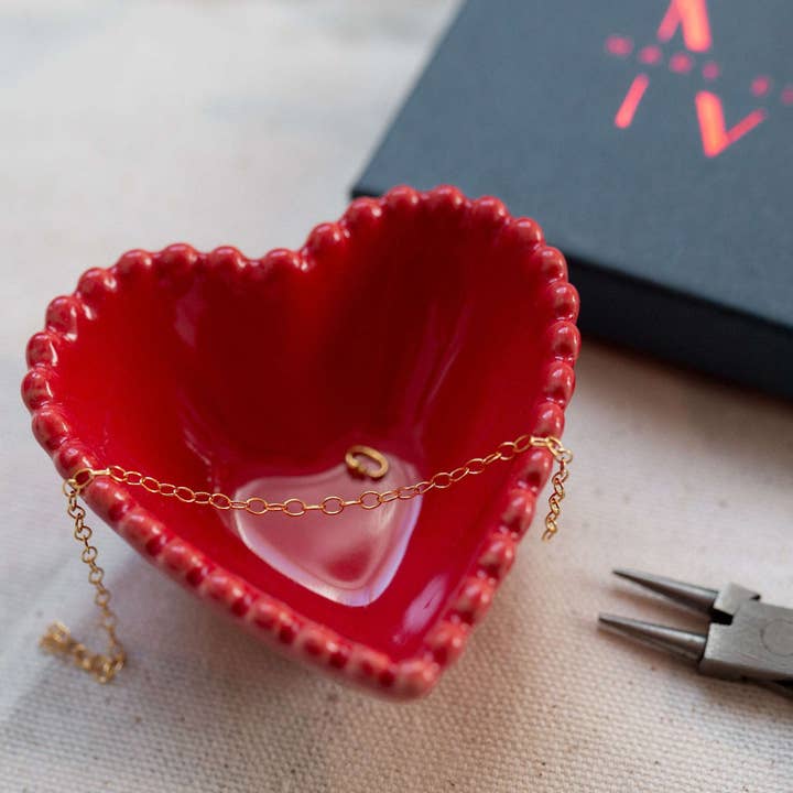 M. Elizabeth Jewellery - Wholesale Jewelry Set - Love Links™️ Permanent Anklet Kit19