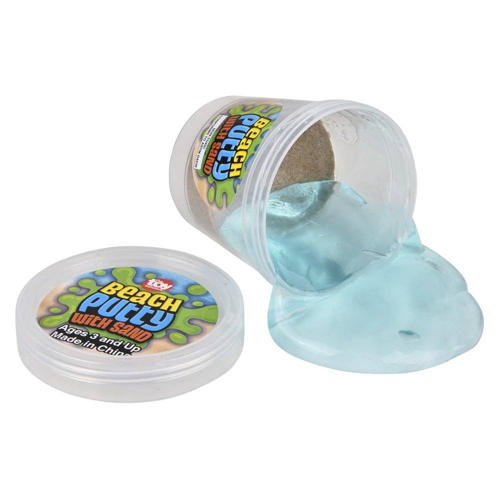 La Luna Bella - Toys - Vente Pâte ingénieuse/slime – enfant - ÉCRAN DE 6 PIÈCES POUR BEACH PUTTY, 3 PO, LLB Slime & Putty5