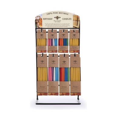 Big Dipper Wax Works - Wholesale Retailer Display - Home & Living - Beeswax Candle Display Racks – 5 Styles Available4