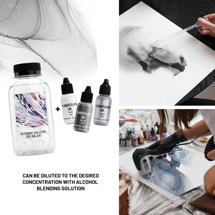 KAMENSKAYA - Wholesale Craft Supplies - Alcohol Ink A-01 'White'4