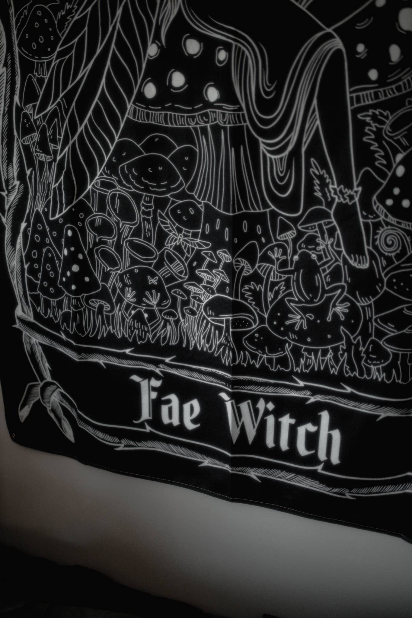 The Pretty Cult - Wholesale Tapestry/Textile - Fae Witch Oracle Tapestry2
