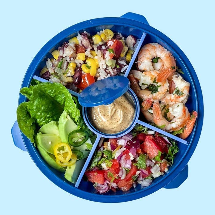 NEW! Yumbox Poke Bowl with 4 Compartment Divider - Various Colours for wholesale by Yumbox