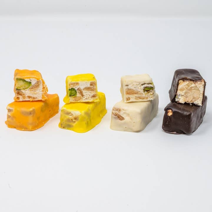 AIDA di Giangreco – wholesale Chocolate box – Mixed Torroncini with Chocolate various flavours, 2 kg box2