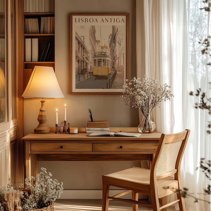 Newpencilbox Art - Wholesale Art Print - Lisbon Tram Poster – Portugal Travel Art Print4