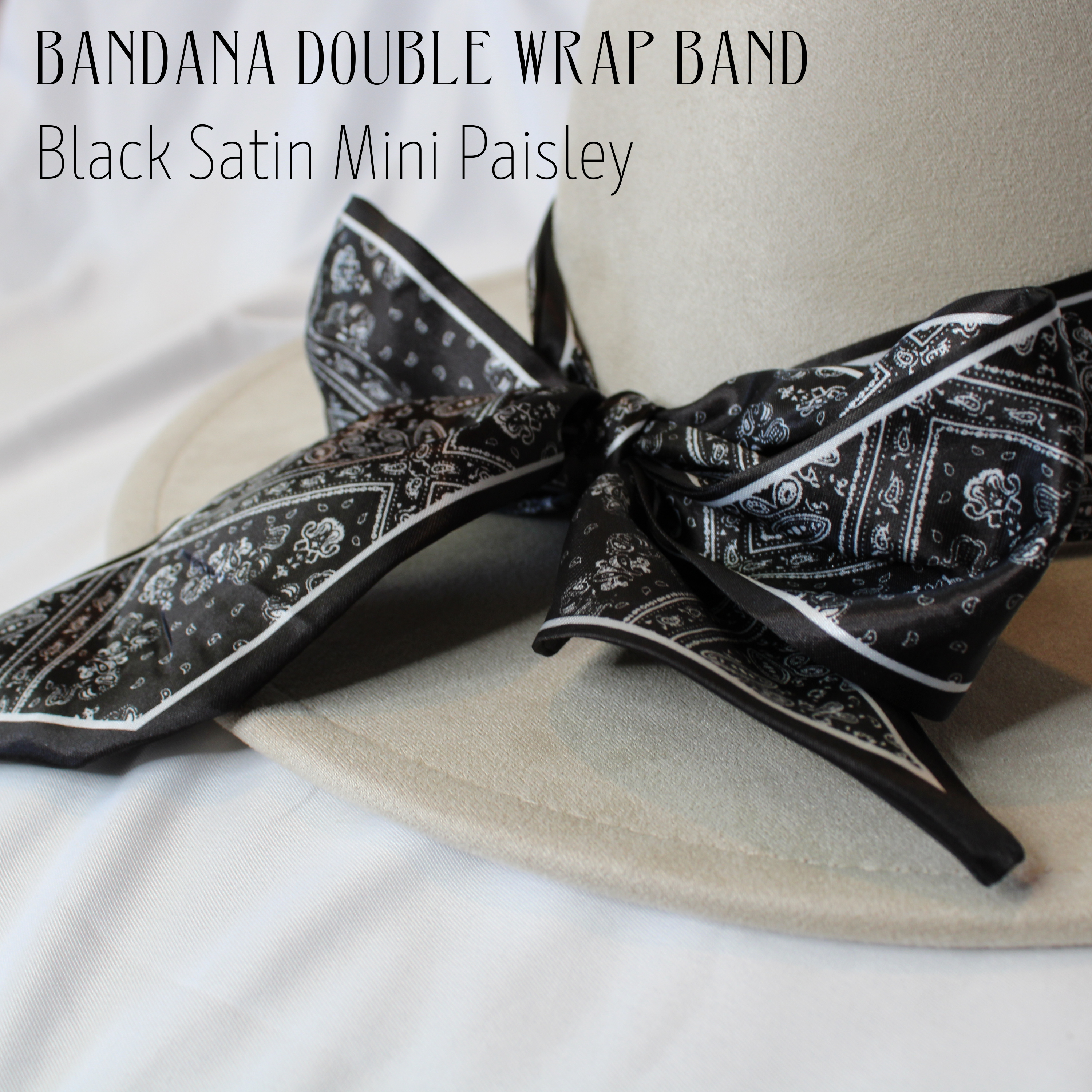 Wildflowers and Barley - Wholesale Hat Accessory - Women's - Bandana Double Wrap Hat Bands1