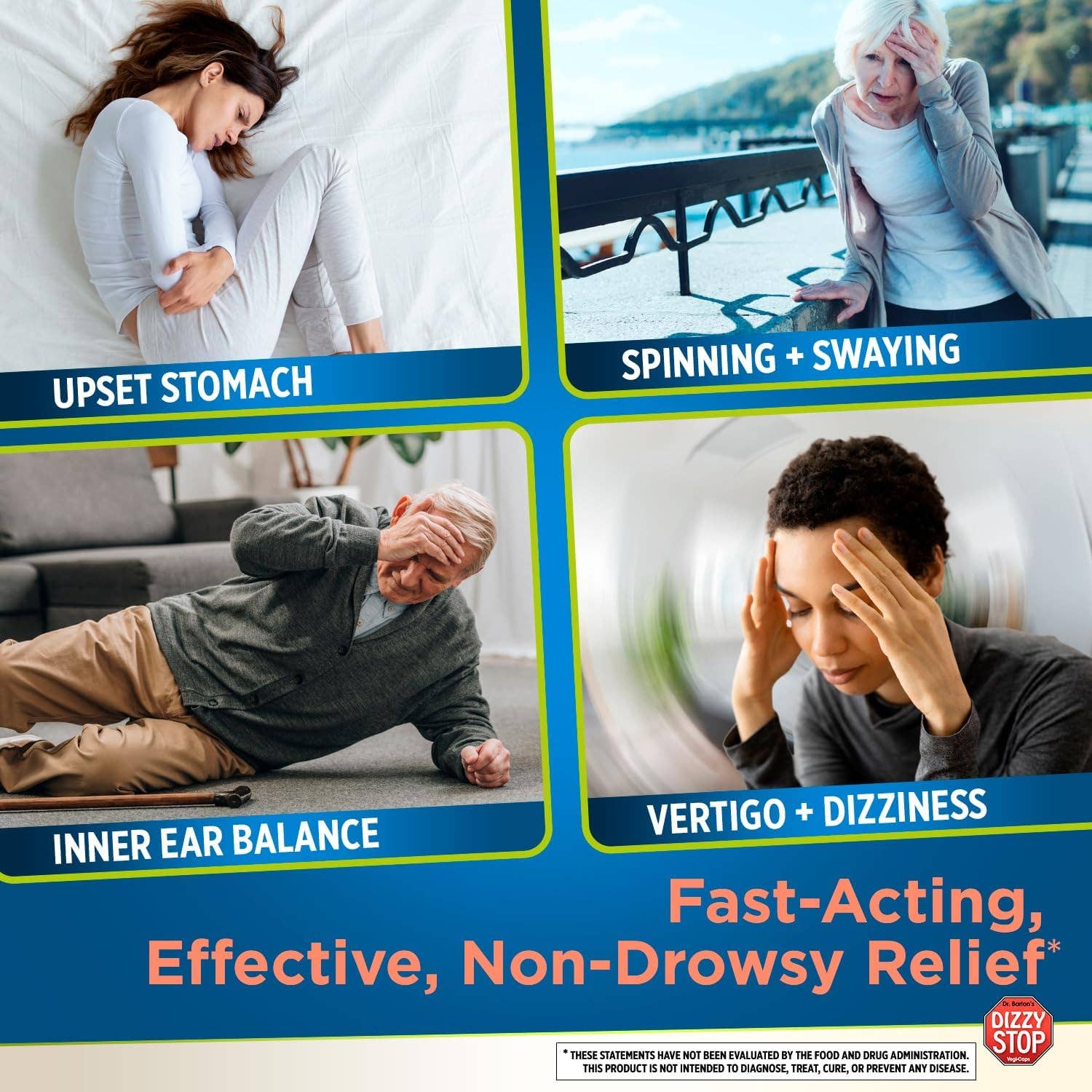 Dr. Bartons - Wholesale Oral Supplement/Vitamin - Dizzy Stop®: Vertigo, Dizziness, Motion Sickness Supplement12