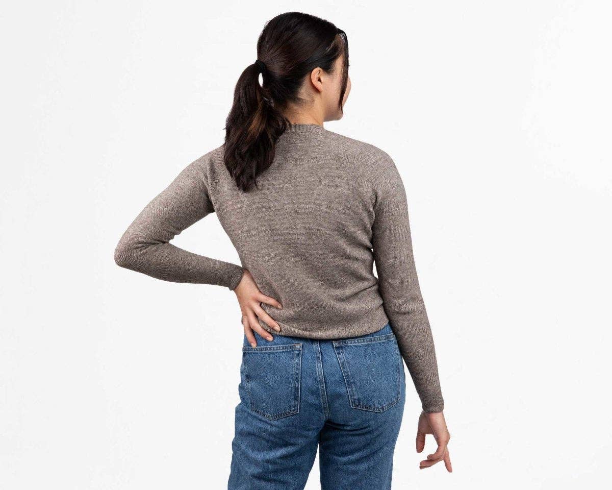 Oliver Charles - Wholesale Knit Sweater - Women's - Yak Wool / Merino Crew Neck11