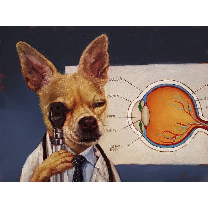 Heffernan - Seeing Eye Dog - Art Print for wholesale by Art Ramka Inc.