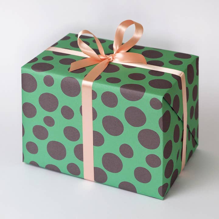 Haferkorn & Sauerbrey – Engroshandel Gavepapir – Store lilla prikker gavepapir0