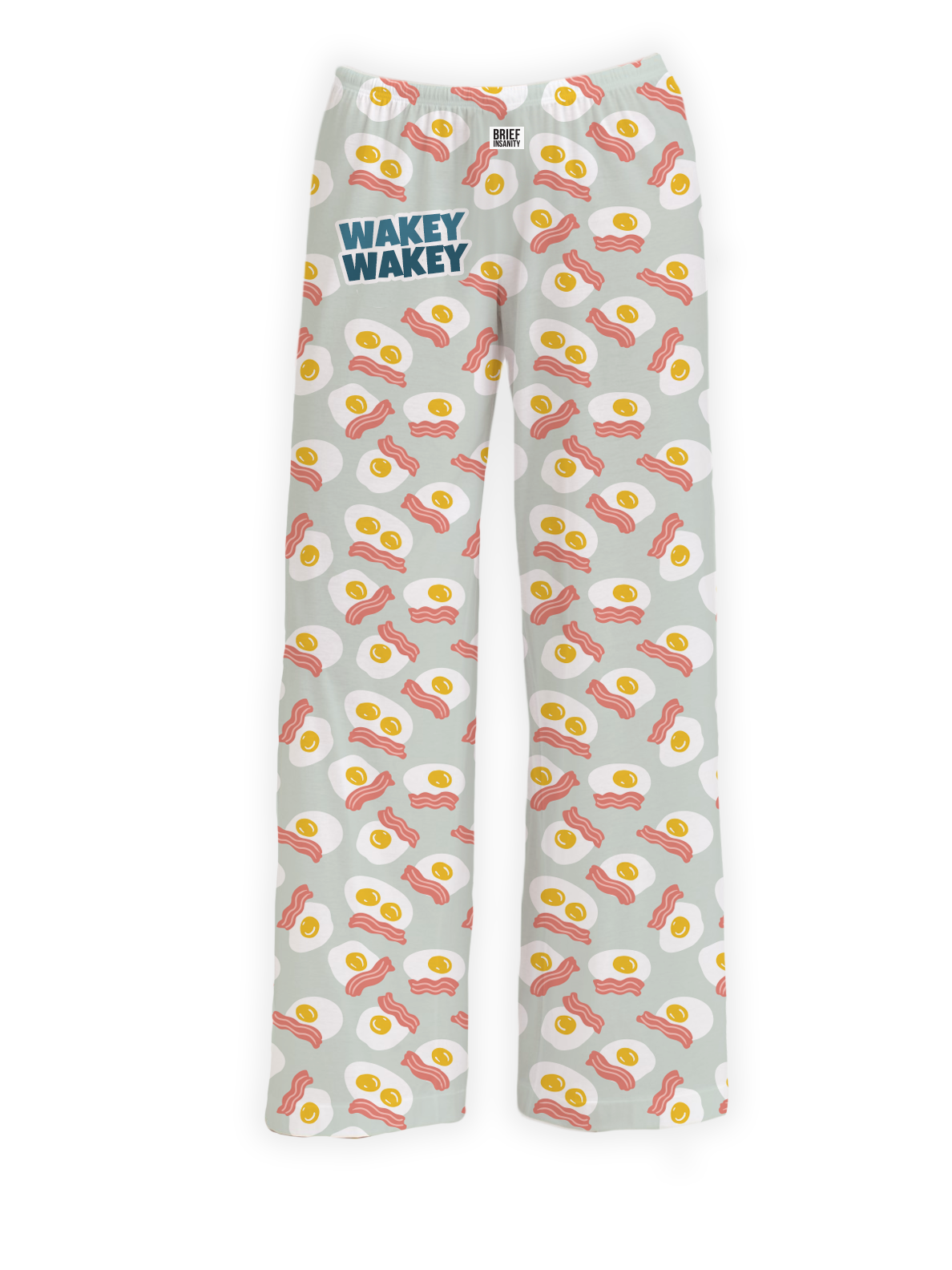 BRIEF INSANITY - Wholesale Sleepwear Bottom - Women's - Wakey Wakey Eggs & Bacon Pajama Pants0