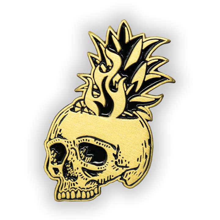 Spilla con teschio per la vendita all'ingrosso da parte di Mover & Shaker