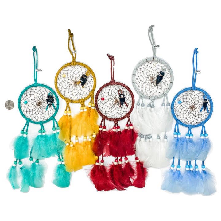 El Paso Saddleblanket - Wholesale Dream Catcher - 4" Colorful Dream Catchers