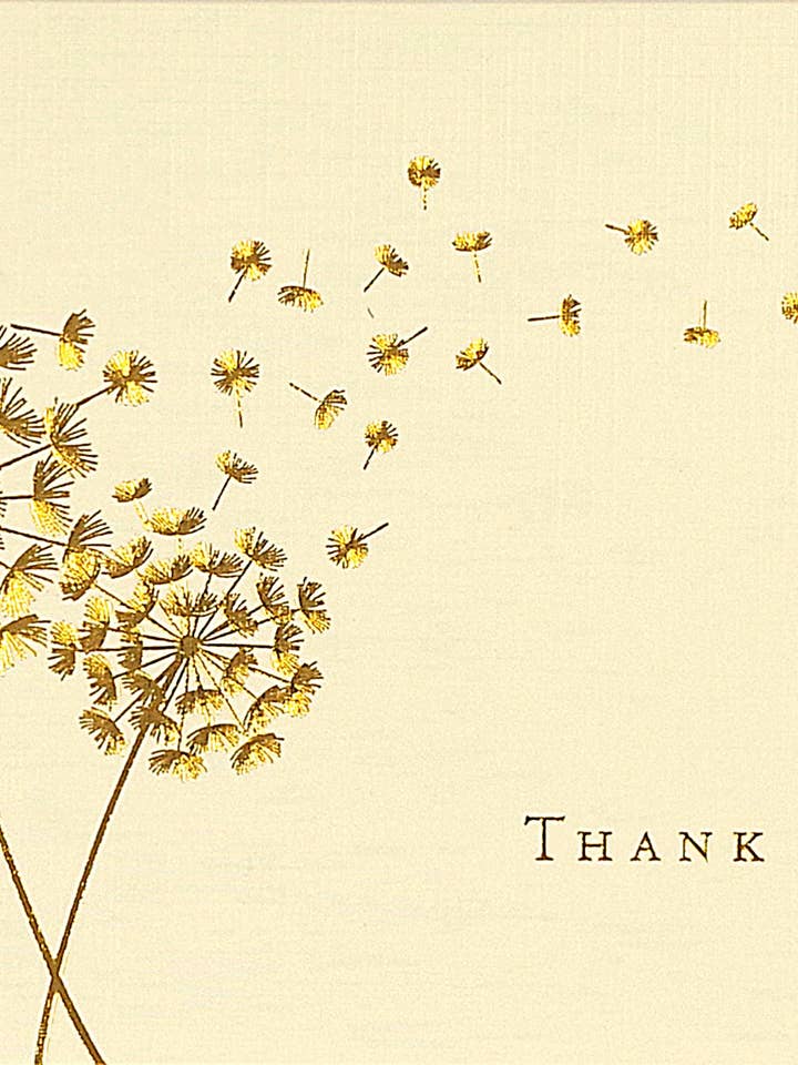 Dandelion Wishes Thank You Notes for wholesale by Peter Pauper Press